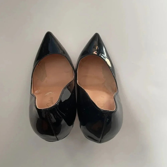 Petite Cadeau Leona black patent leather 5” heel, women’s size 7 - Picture 5 of 16